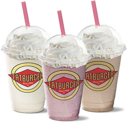 Fatburger Milkshakes Branded Cups