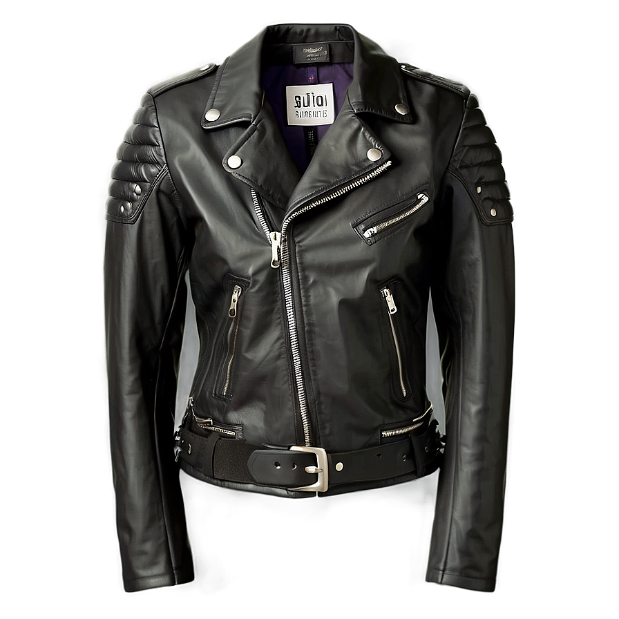 Faux Leather Jacket Png Ggg