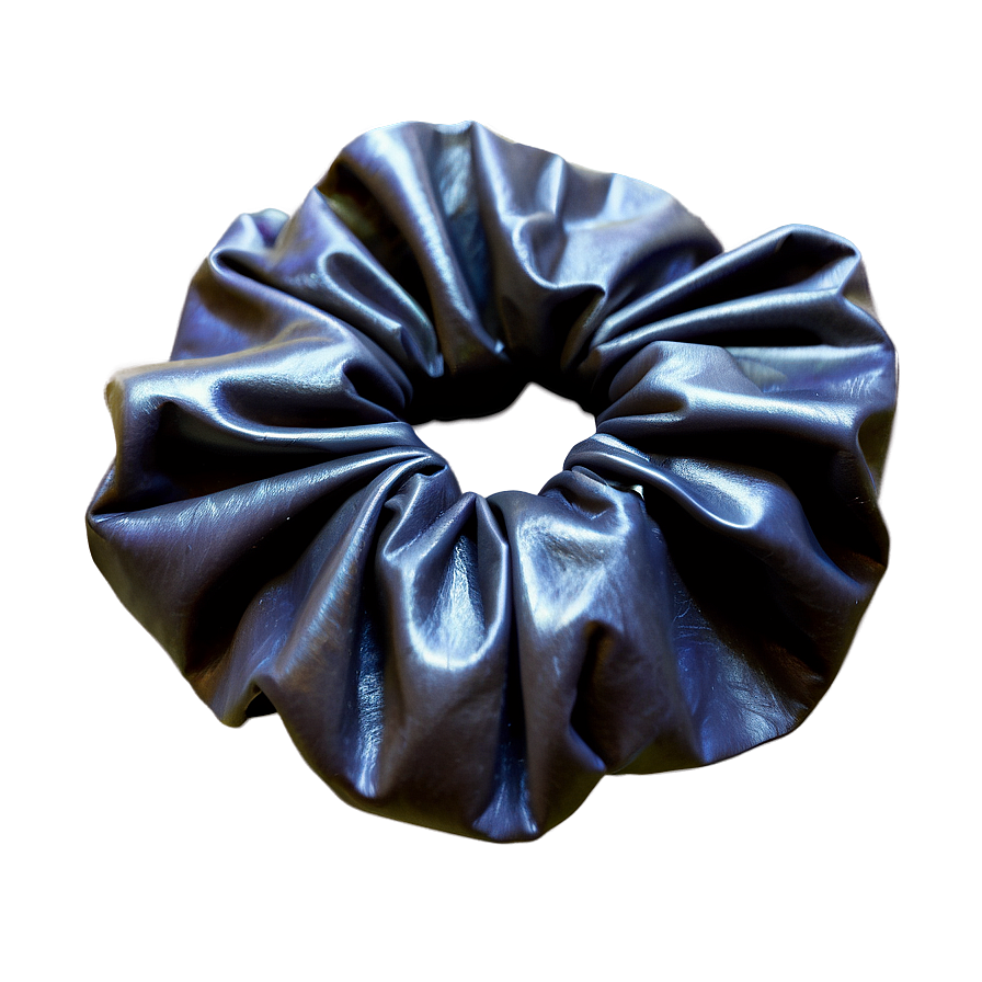 Faux Leather Scrunchie Png Ofx