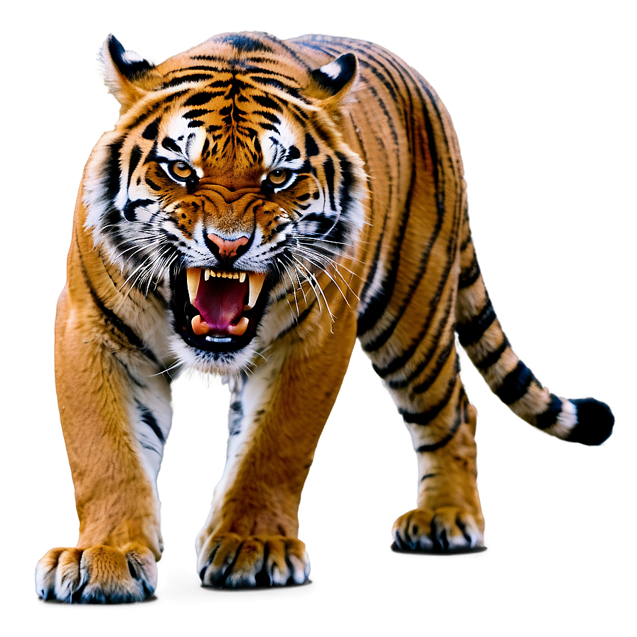 Fearless Angry Tiger Png 76