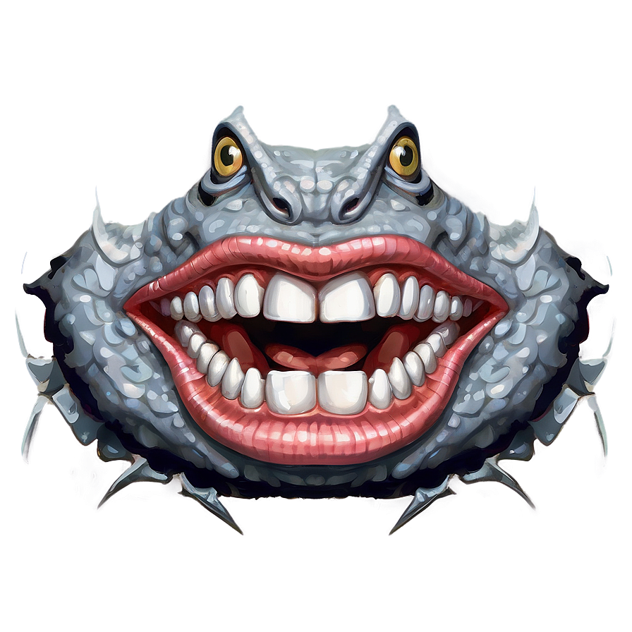 Fearsome Creature Mouth Png 06212024