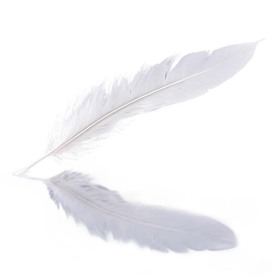 Feather Floating On Water Png 37