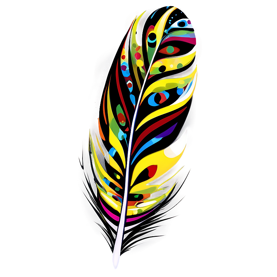 Feather Pattern Design Png Smv5