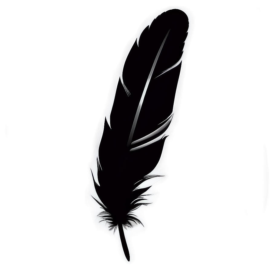 Feather Silhouette Clipart Png 47