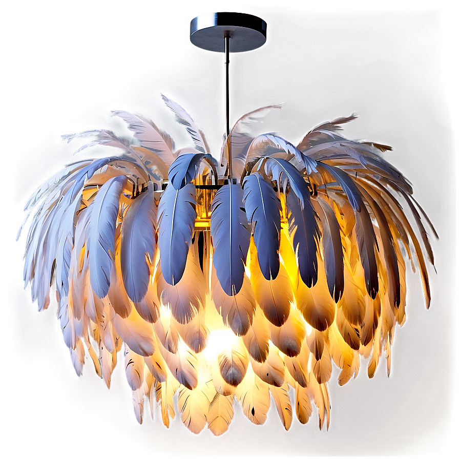 Feathered Chandelier Png Ehj88