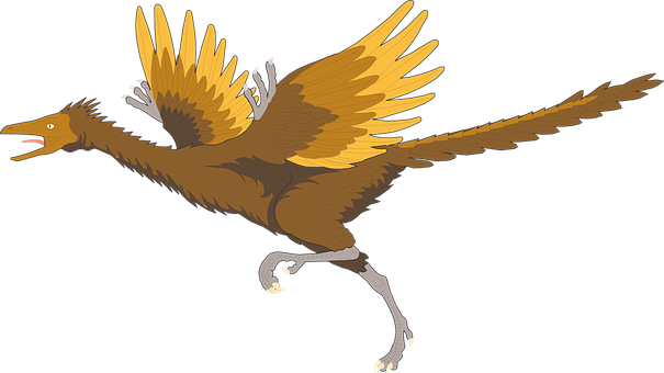 Feathered_ Dinosaur_ Illustration