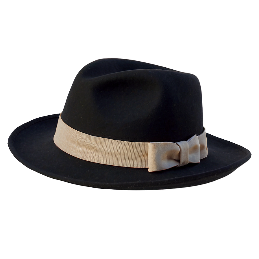 Fedora With Bow Png 05252024
