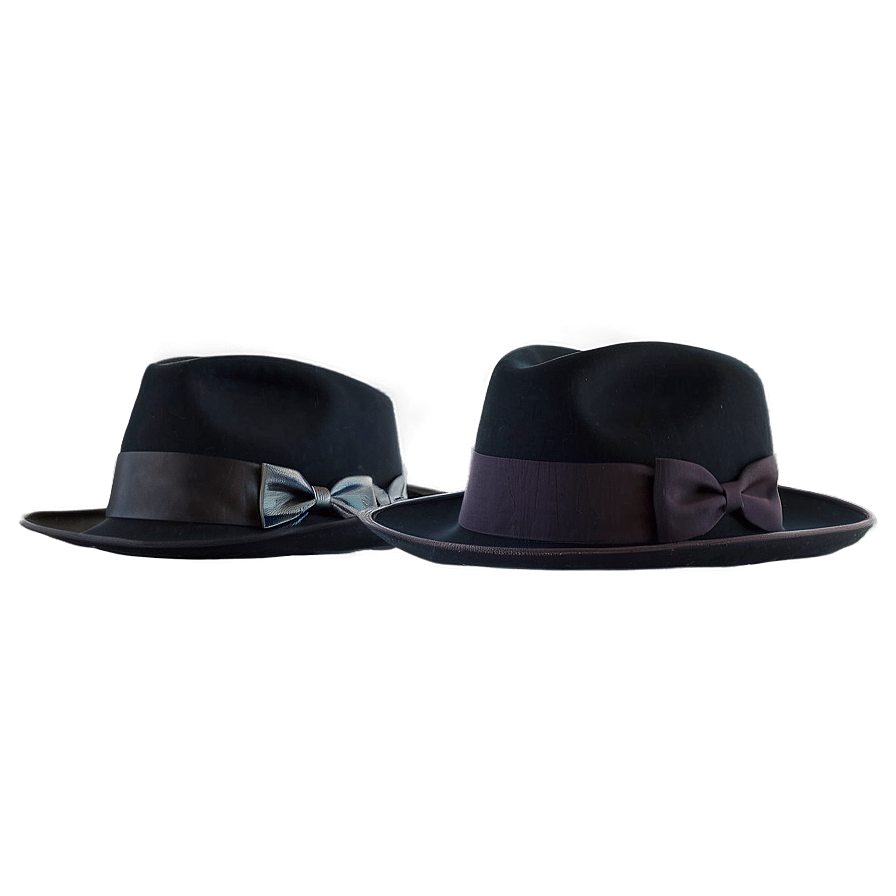Fedora With Bow Png Dpu