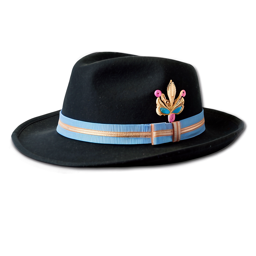 Fedora With Pins Png 97