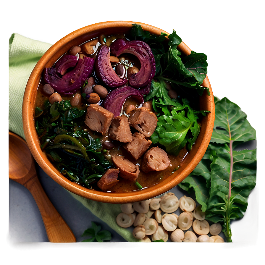 Feijoada With Crispy Collards Png Xjw