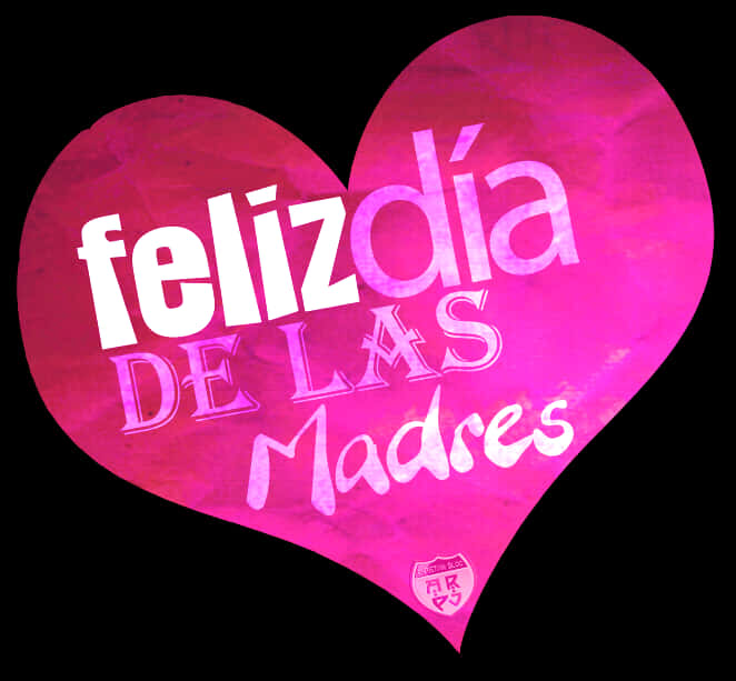 Feliz Diadelas Madres Heart Graphic