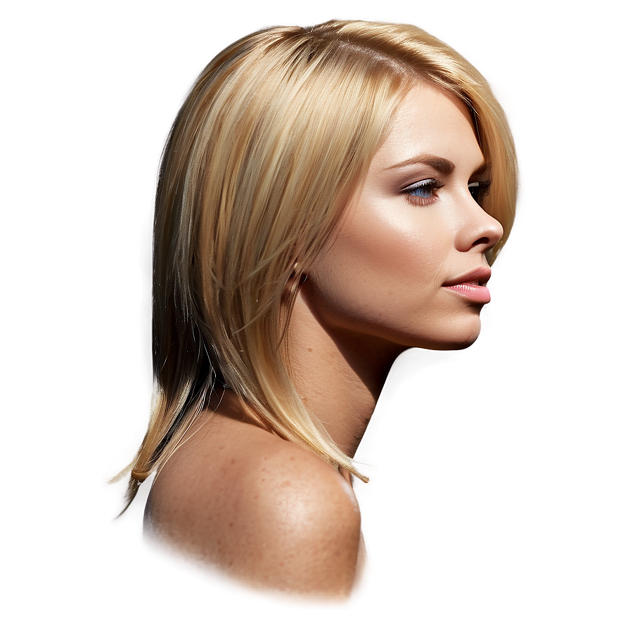 Female Blond Hair Png 23