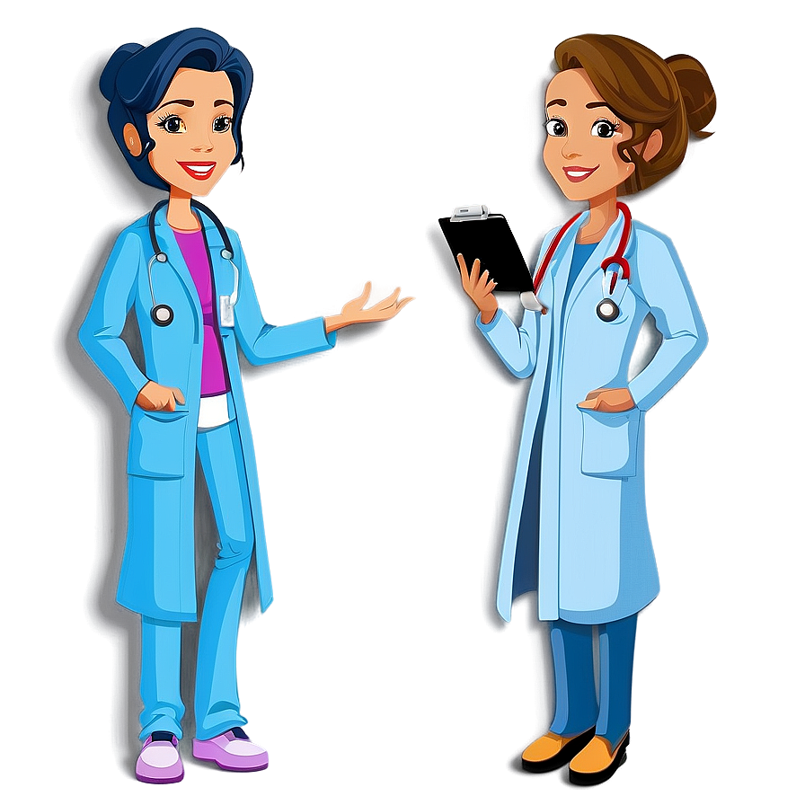 Female Doctor Cartoon Png 70