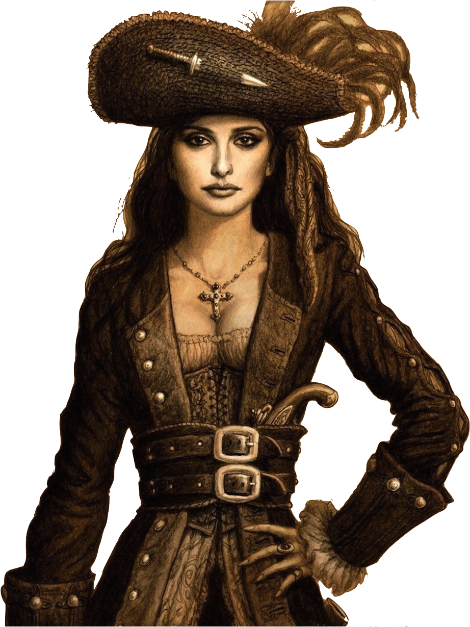 Female Pirate Illustration