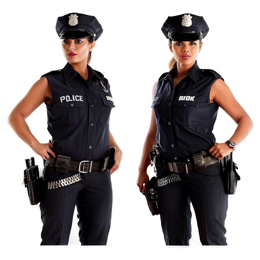 Female Police Officer Png 06252024