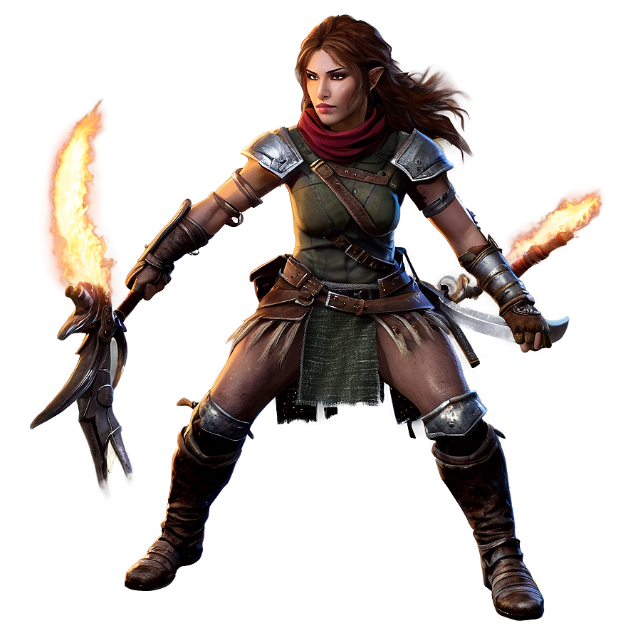 Female Rogue Warrior Png Jbl81