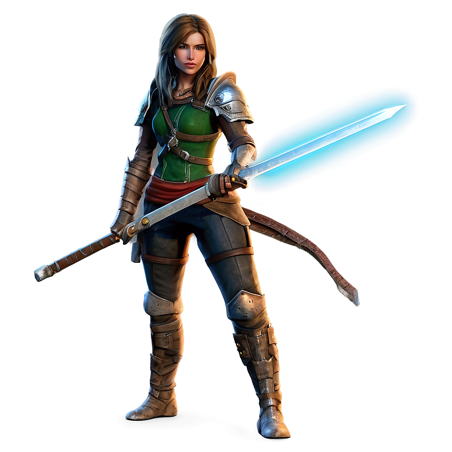 Female Rogue Warrior Png Uhp1