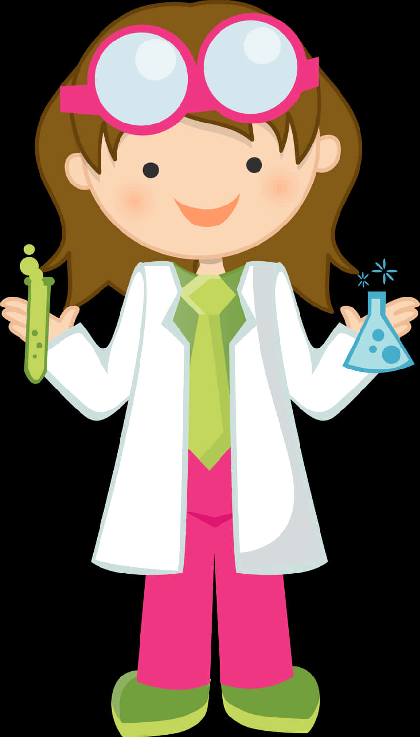 Female Science Teacher Clipart