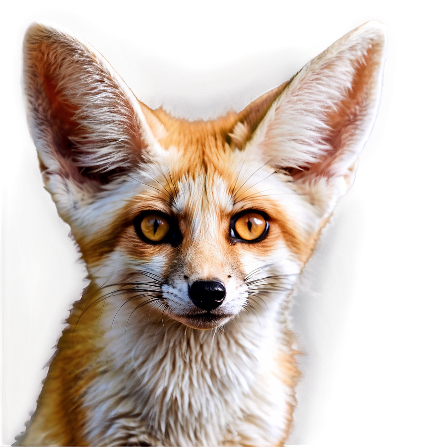 Fennec Fox Eyes Close-up Png Upv