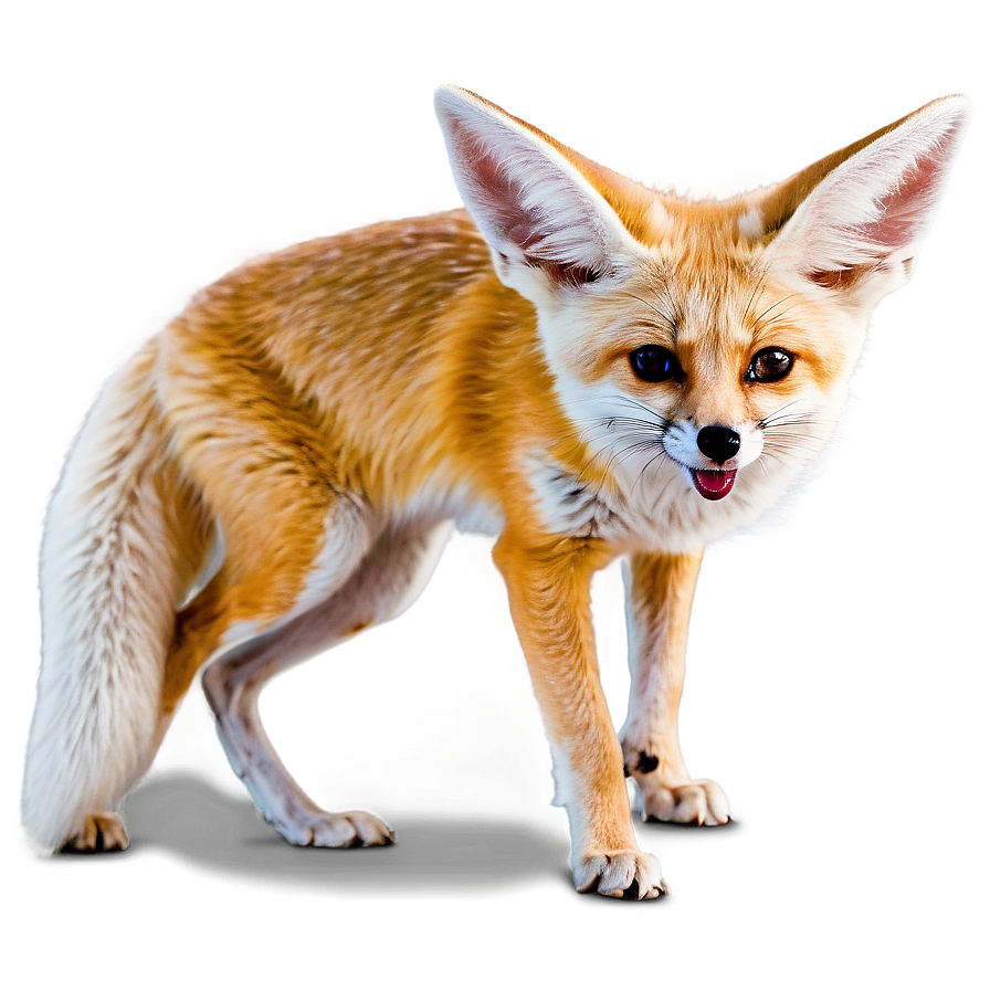 Fennec Fox In Action Pose Png 29