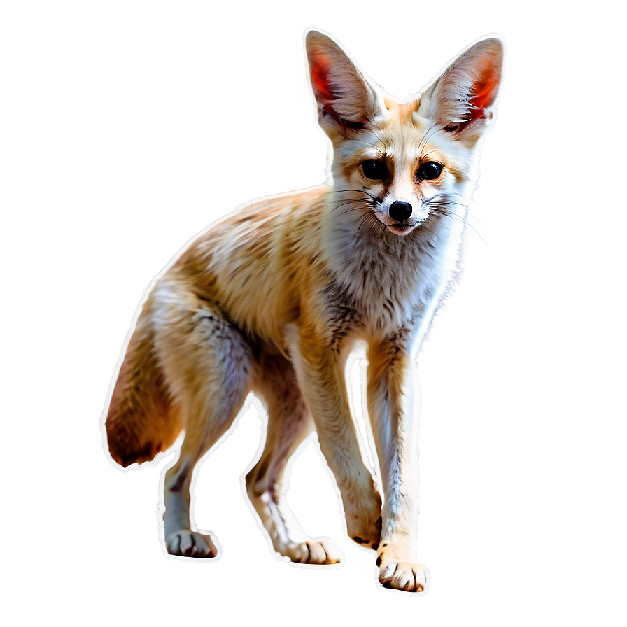 Fennec Fox In Action Pose Png 53