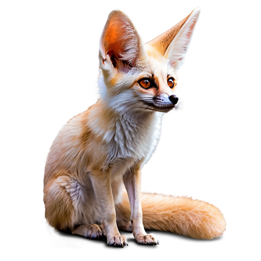 Fennec Fox Staring Intently Png 06262024