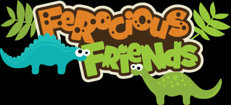 Ferocious Friends Dinosaur Graphic