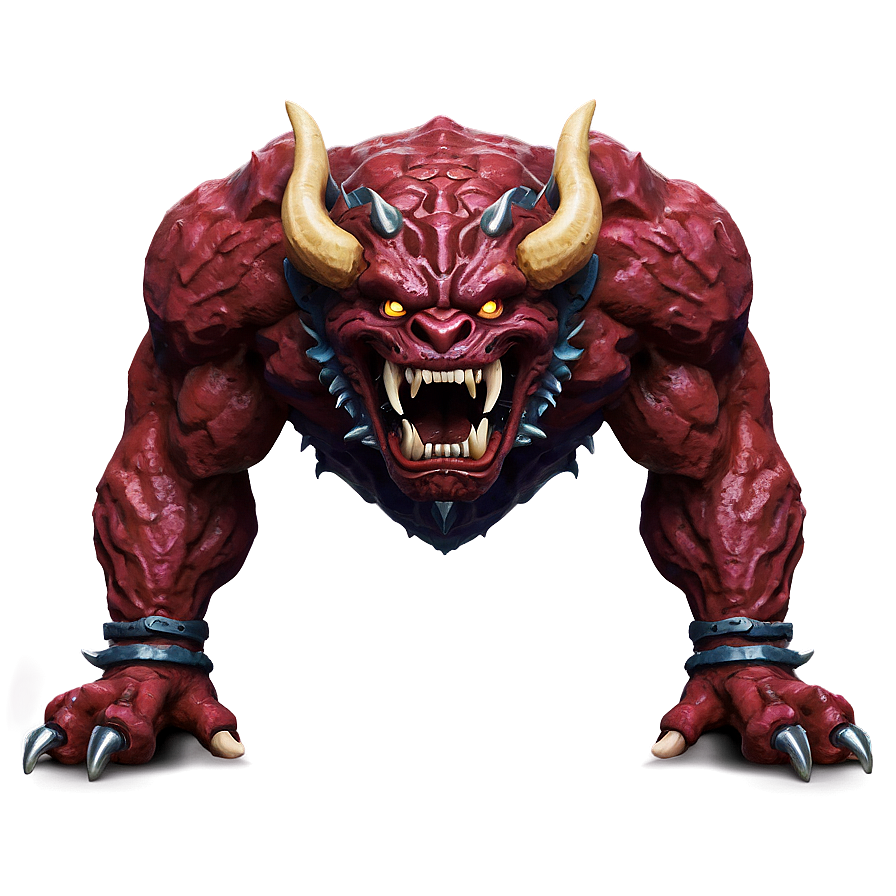 Ferocious Oni Roar Png Owo