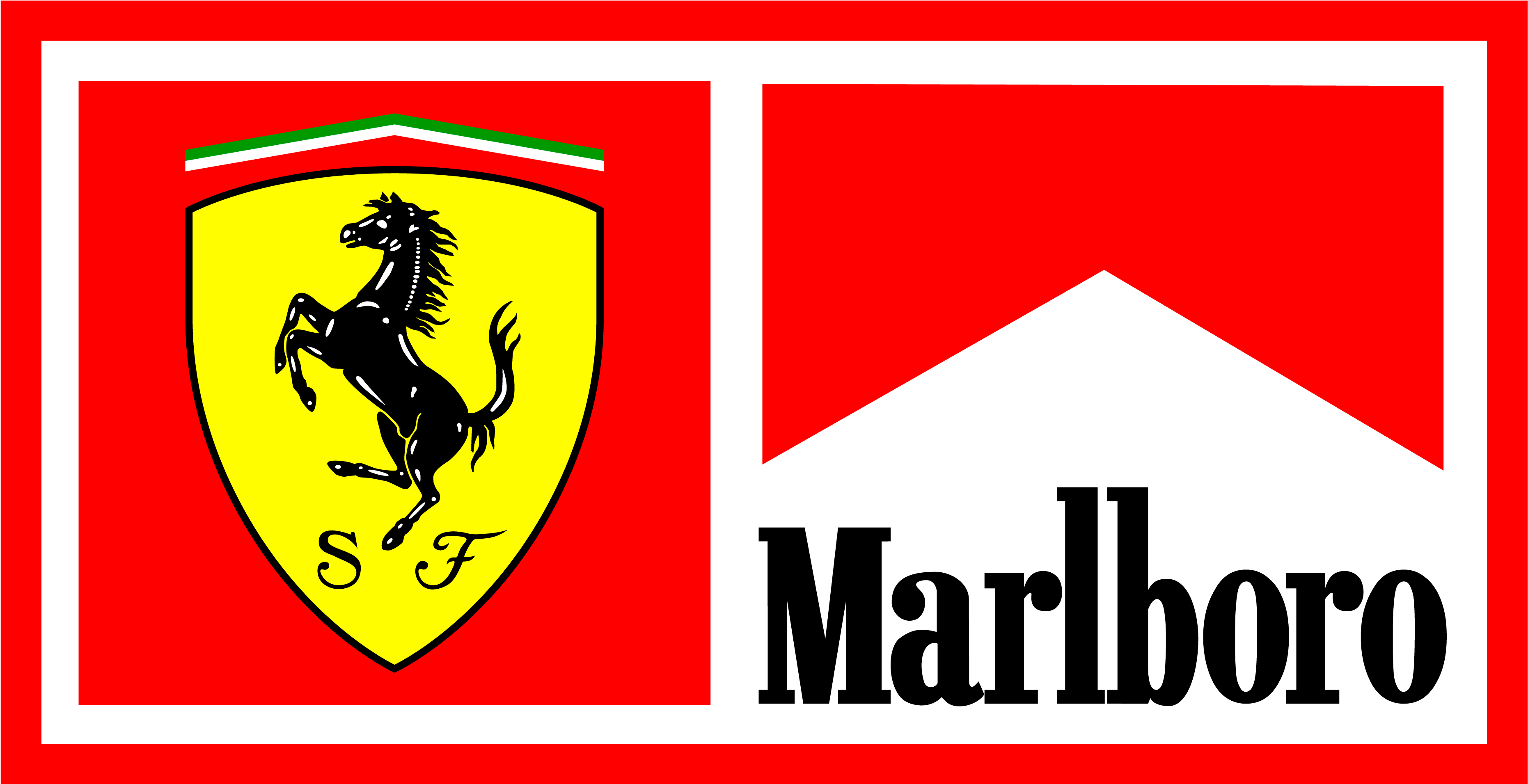 Ferrariand Marlboro Logos