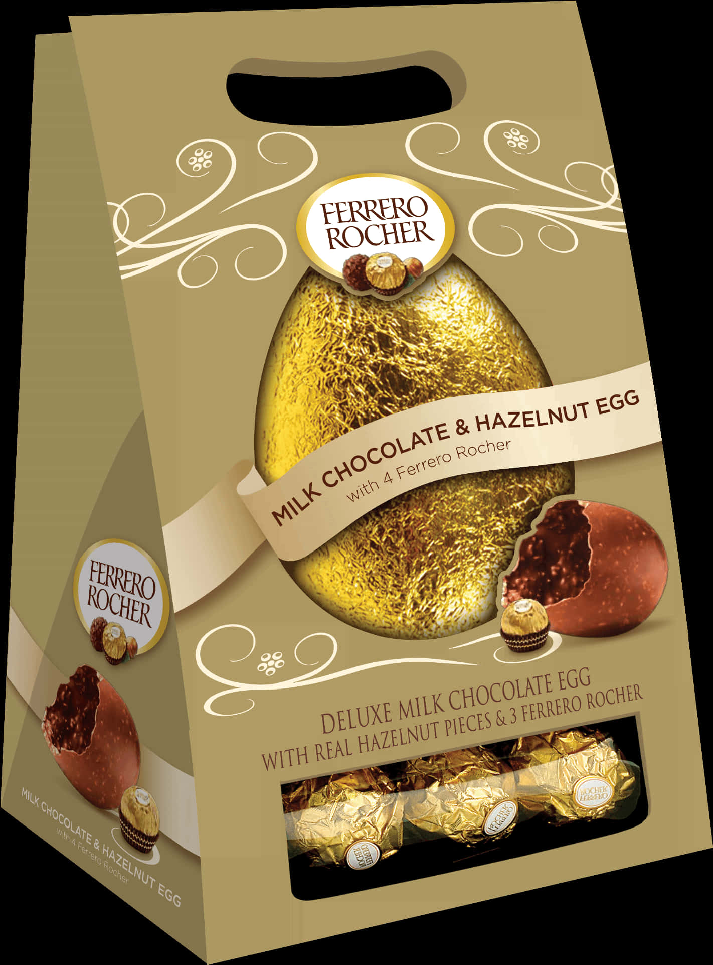 Ferrero Rocher Easter Egg Packaging