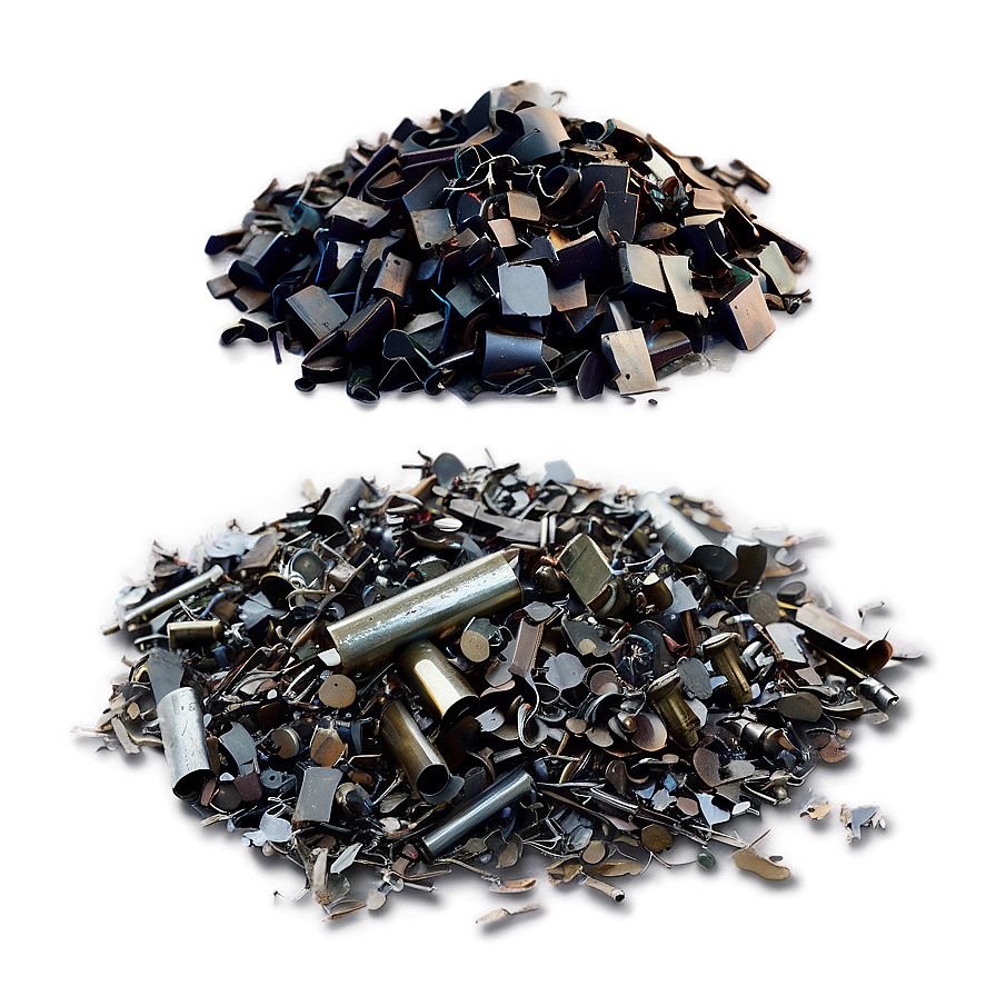 Ferrous Metal Scraps Png 64