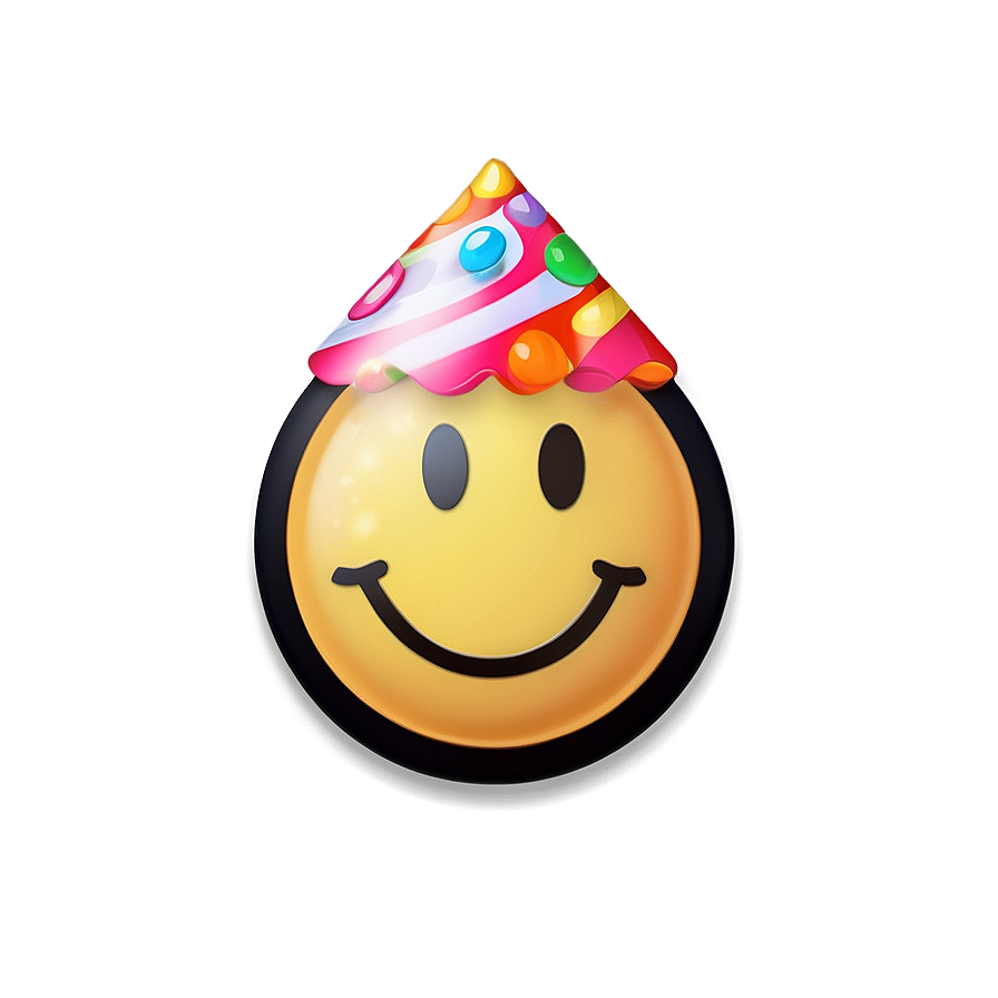 Festive Birthday Emoji Png Mpe90