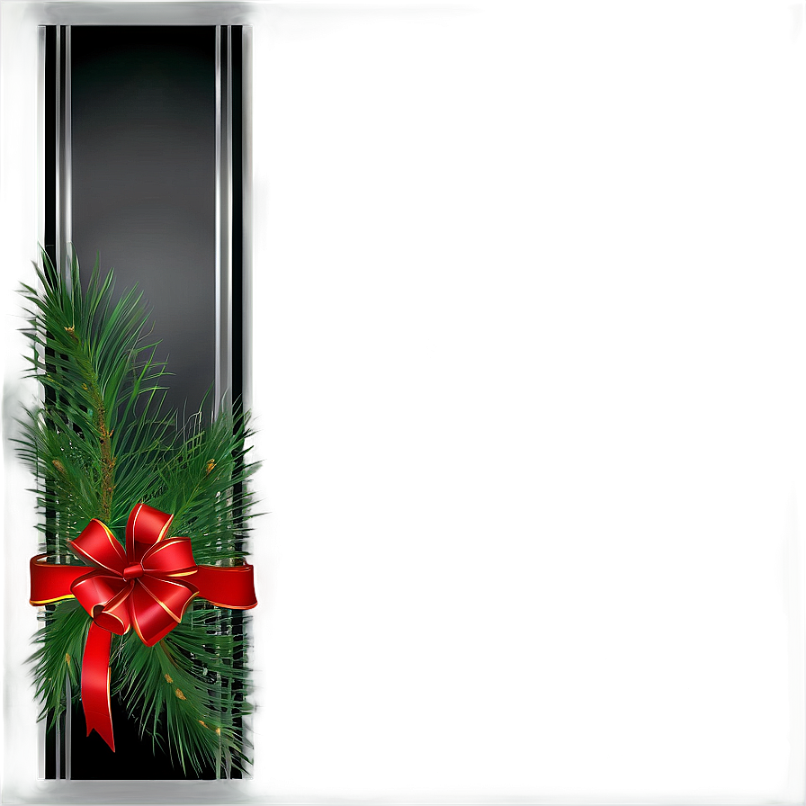 Festive Black Banner Png Hml61