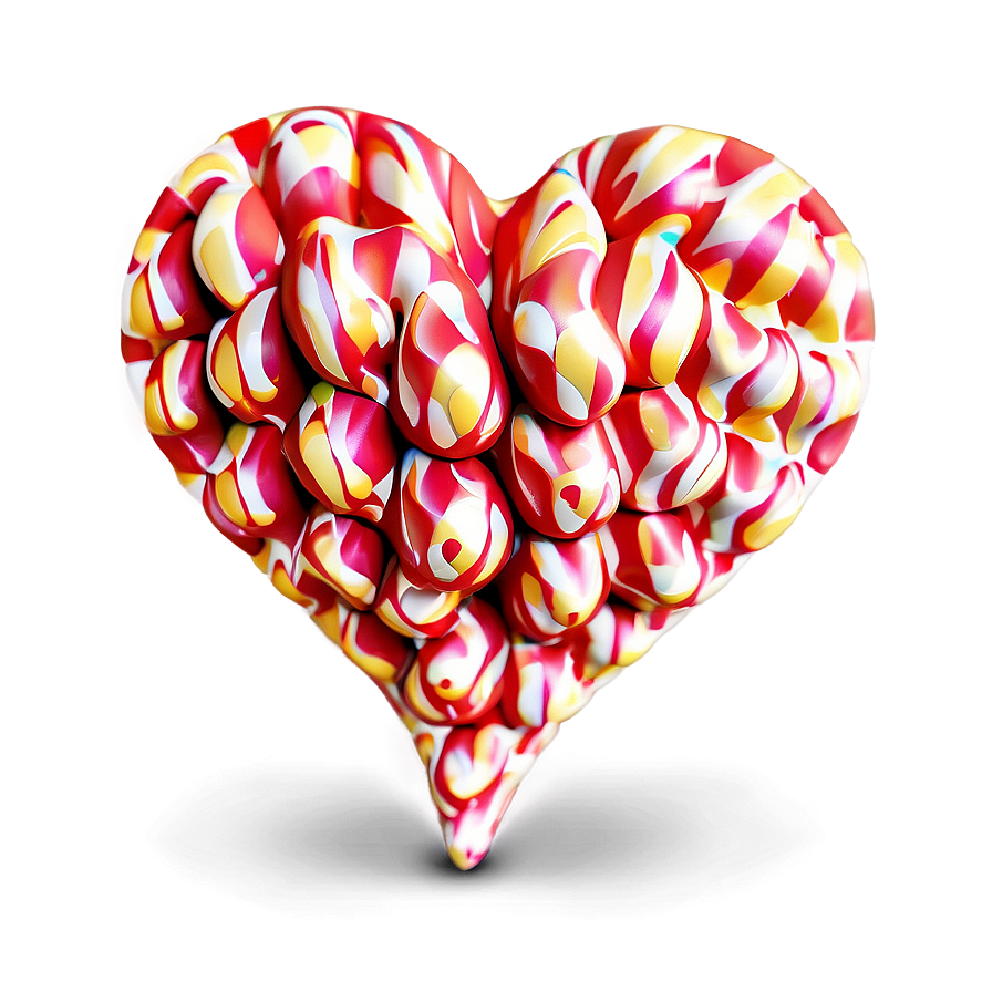 Festive Candy Heart Png Uiu