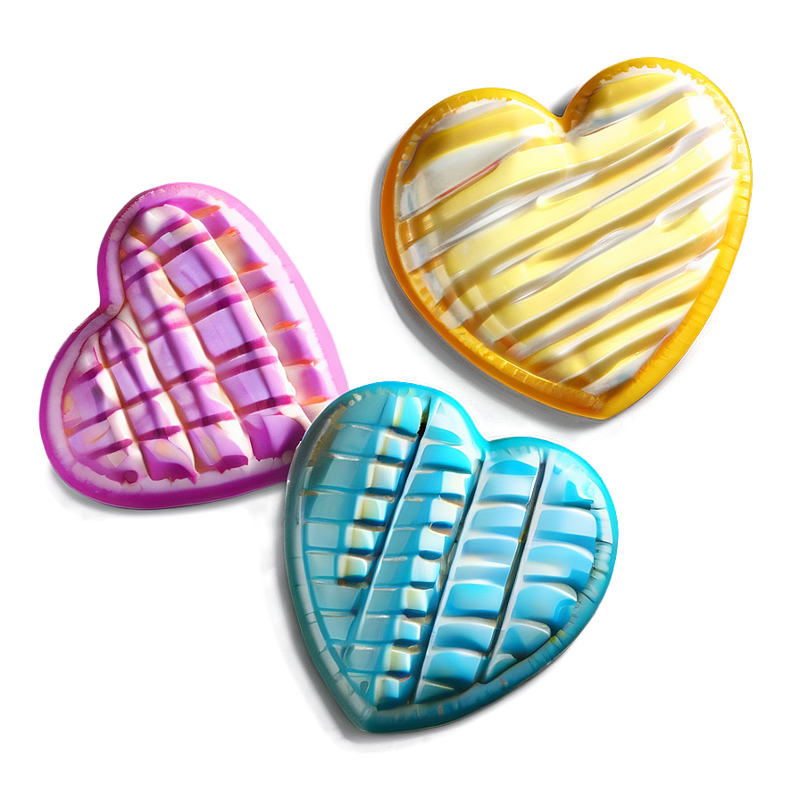 Festive Candy Hearts Png 42