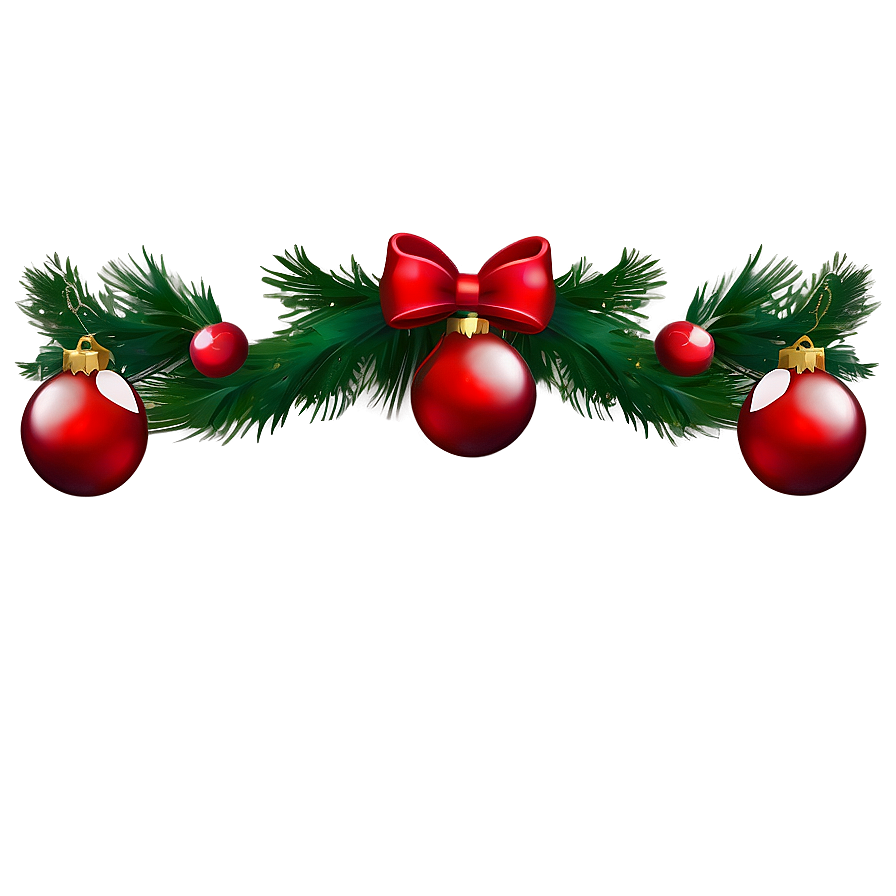 Festive Christmas Border Png 05252024