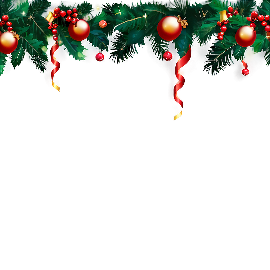 Festive Christmas Border Png Sex80