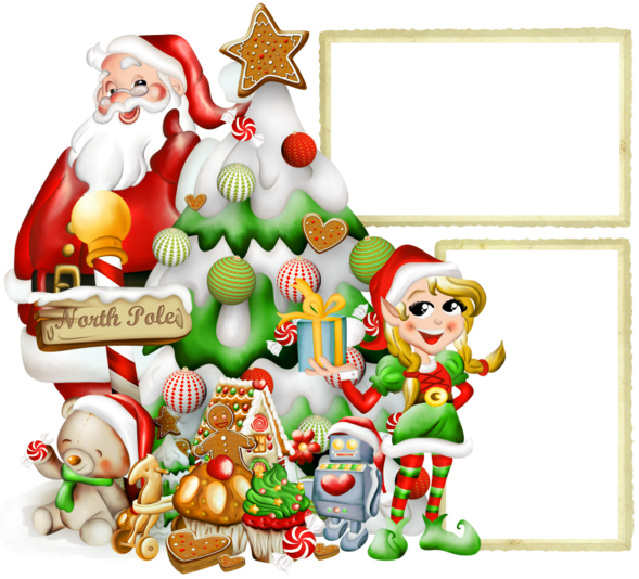 Festive Christmas Celebration Clipart