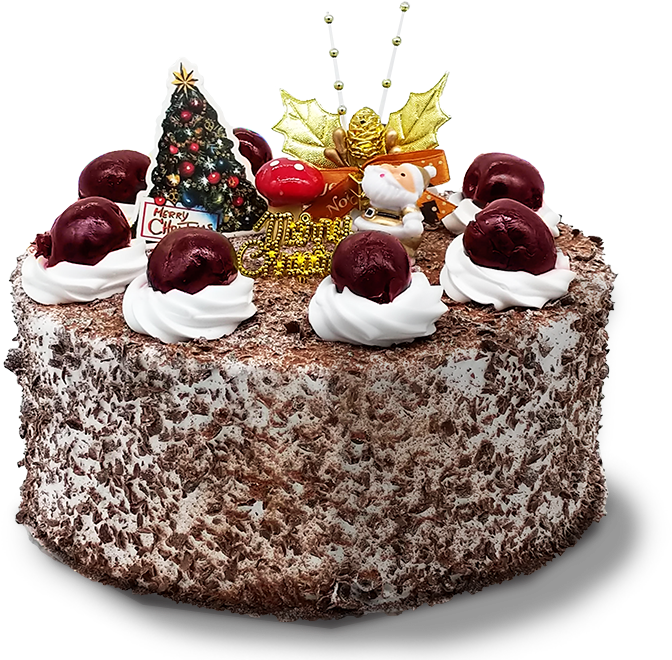 Festive Christmas Chocolate Cake
