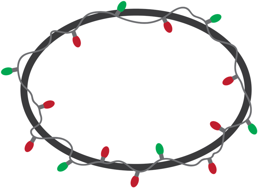 Festive Christmas Lights String