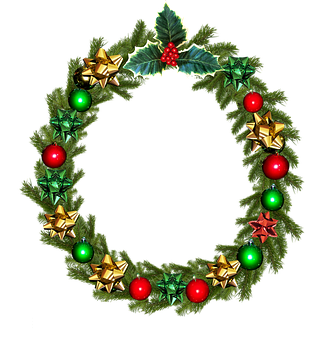 Festive Christmas Wreath