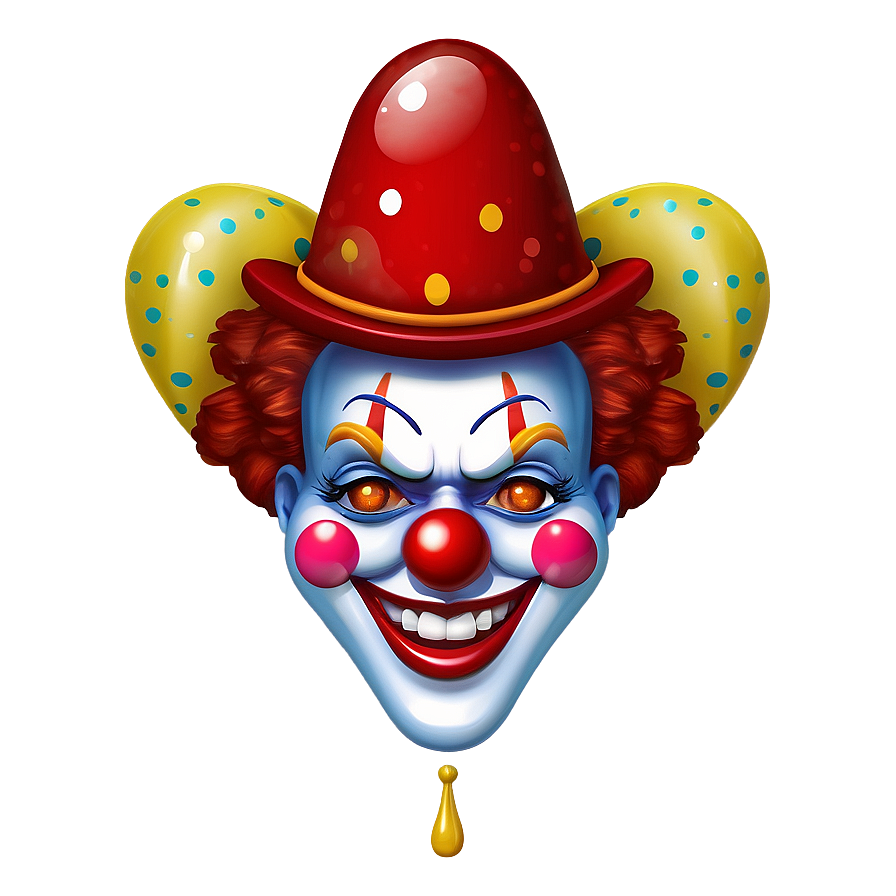 Festive Clown Emoji Png Dwl