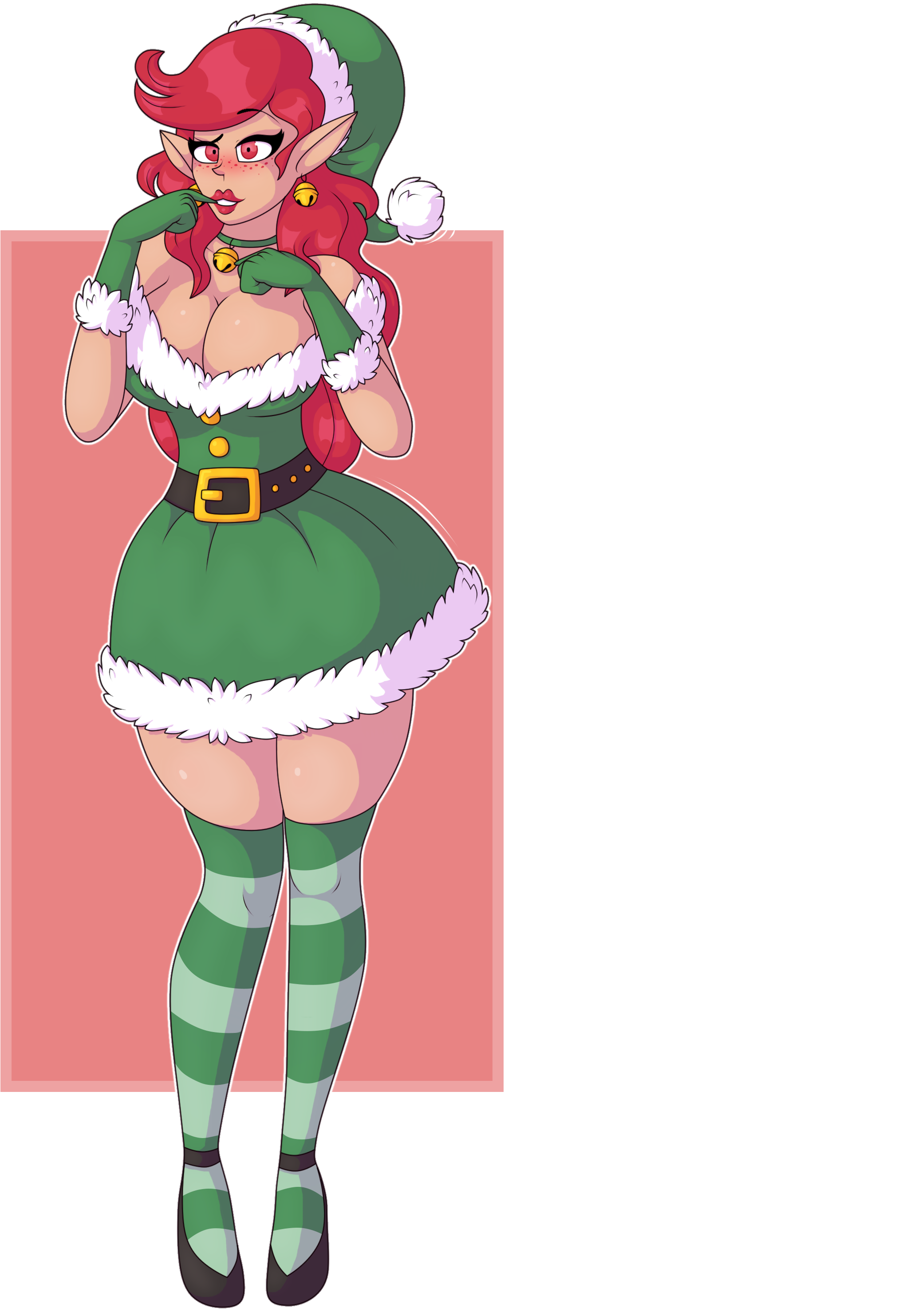 Festive_ Elf_ Costume_ Anime_ Style