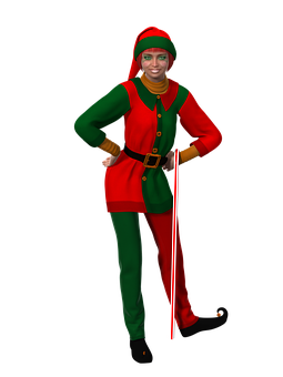 Festive Elf Costume Woman