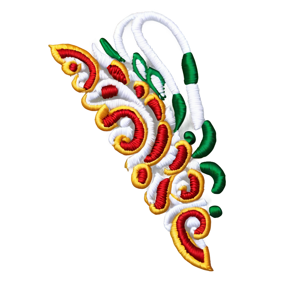 Festive Embroidery Design Png Ued67