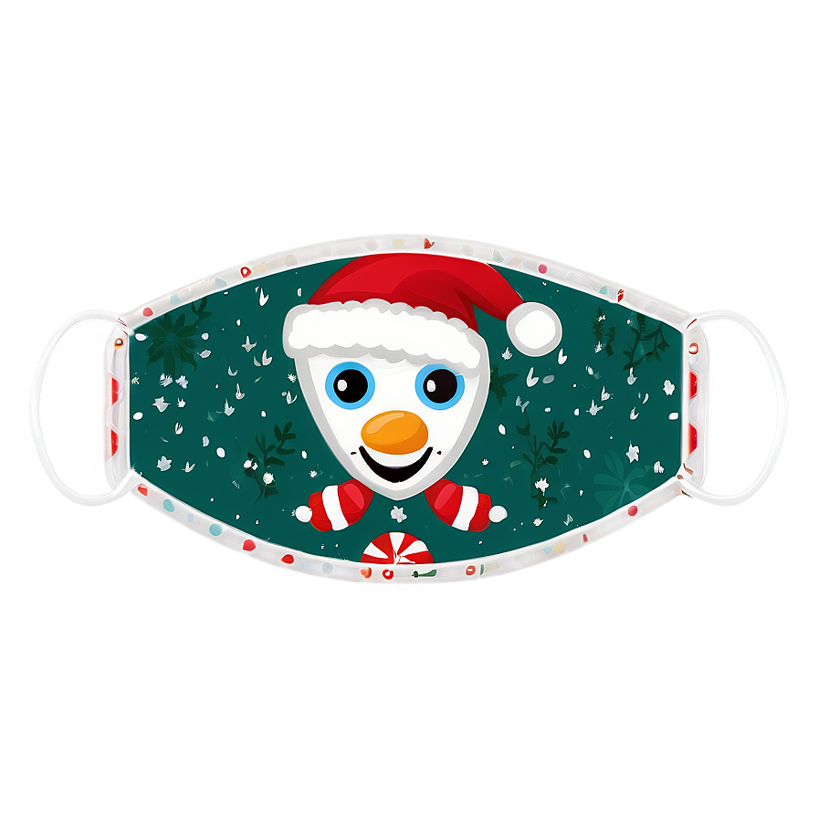 Festive Facemask Png 11