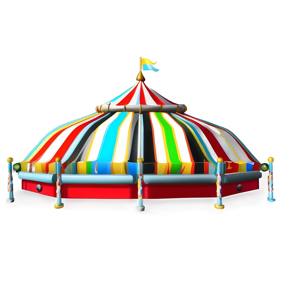 Festive Fairground Tent Png 06282024