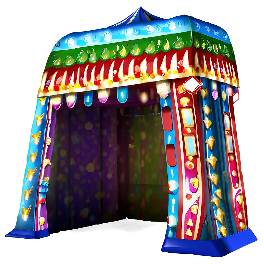 Festive Fairground Tent Png 84