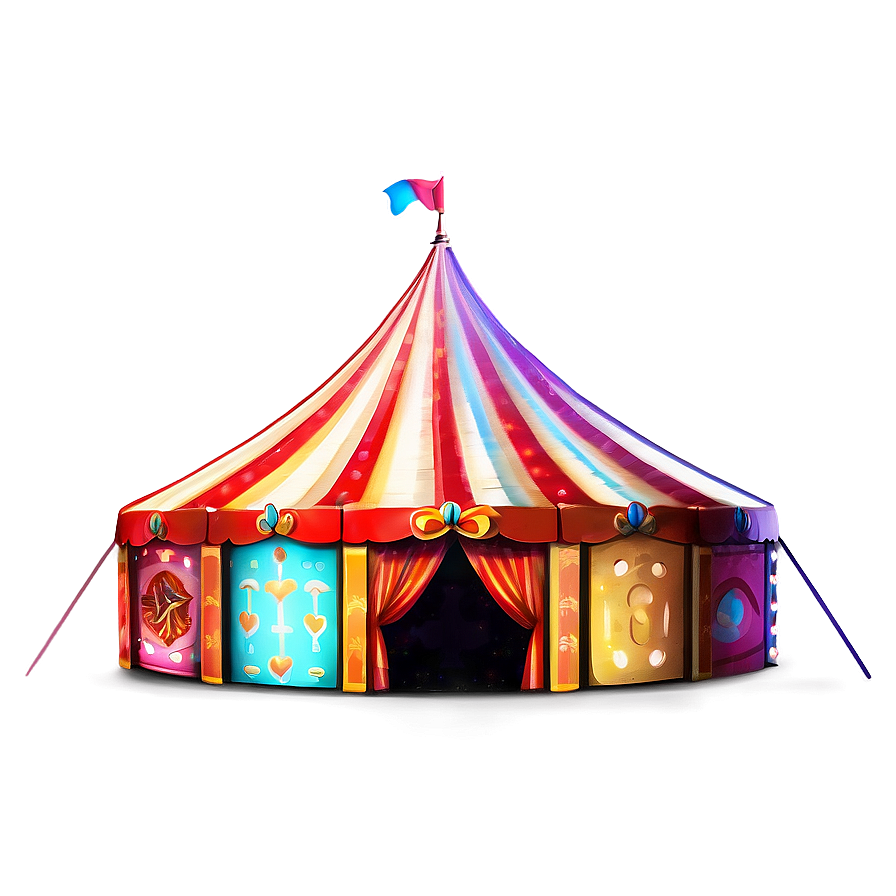 Festive Fairground Tent Png Nkt69