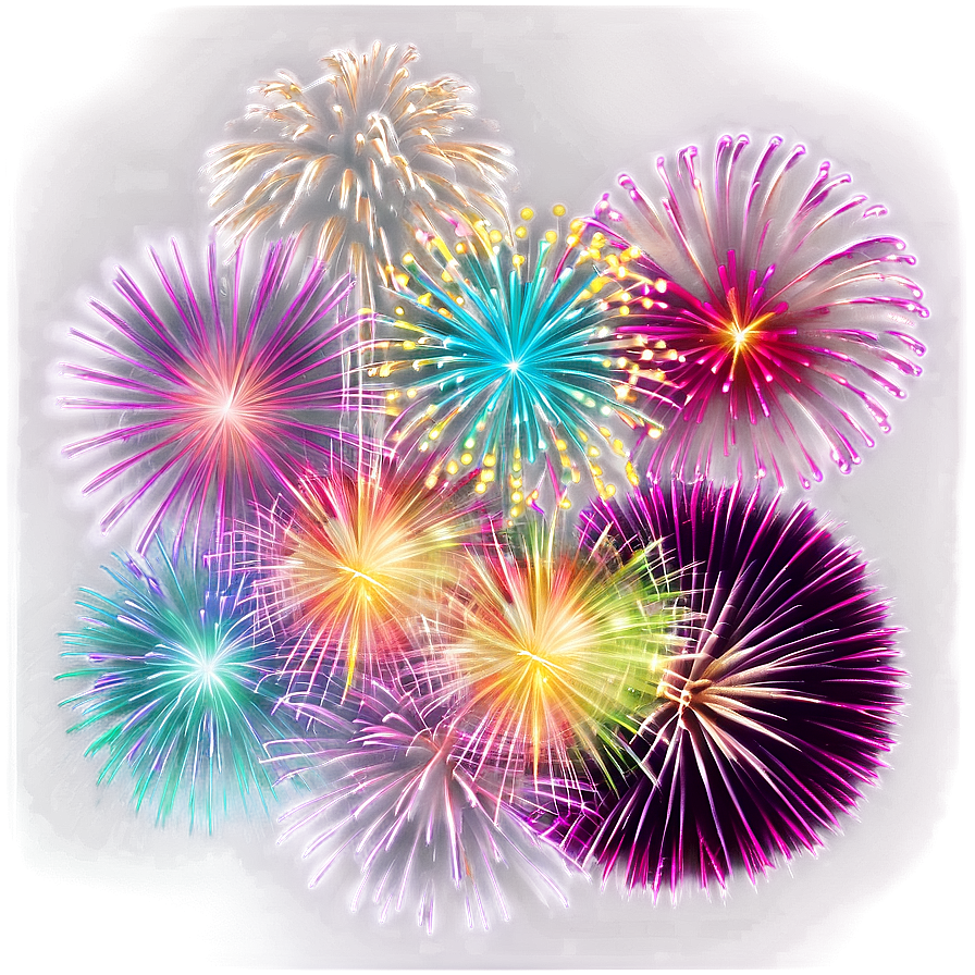 Festive Fireworks Png 05042024